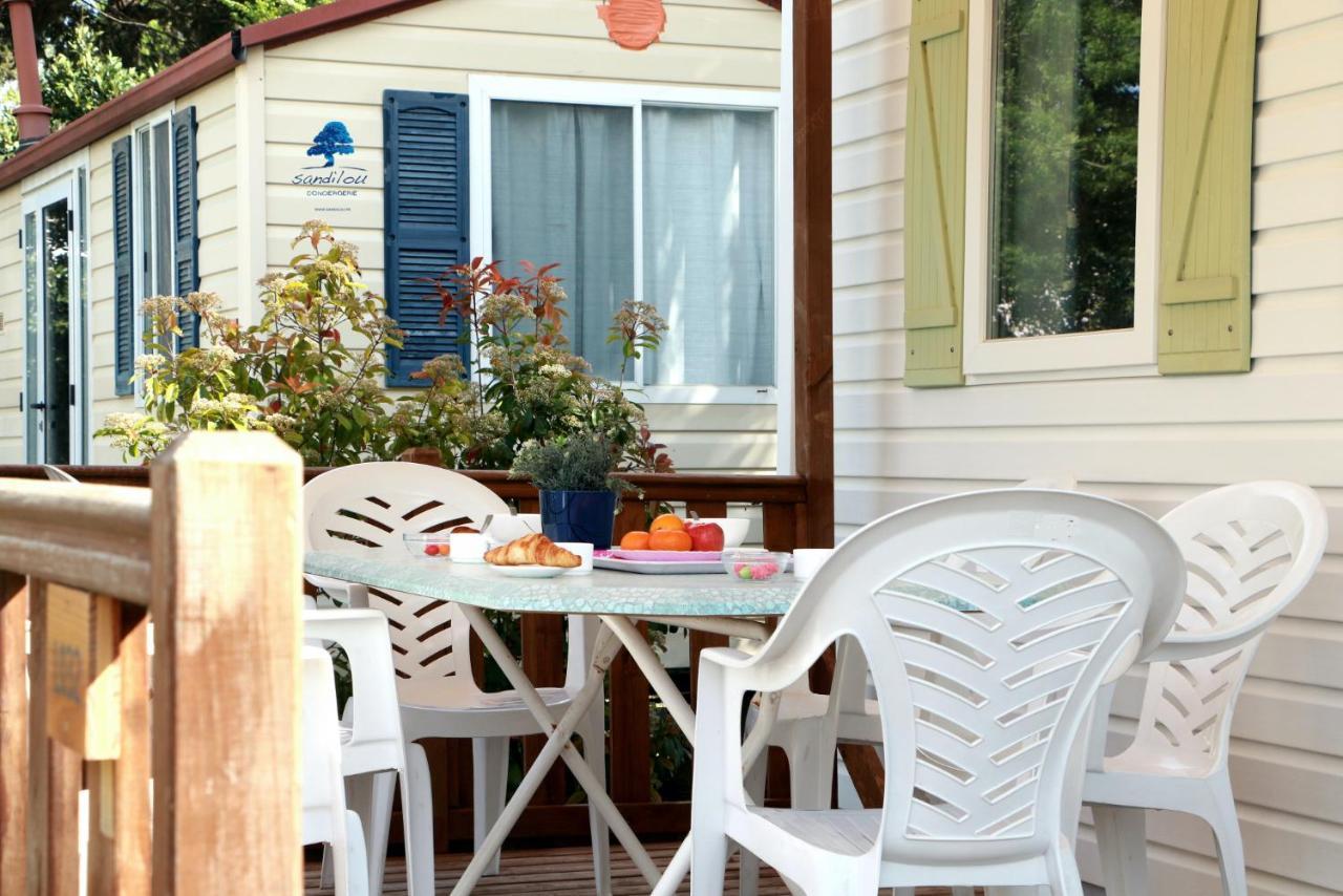 Mobilhome Paradis Bikini Sigean Buitenkant foto