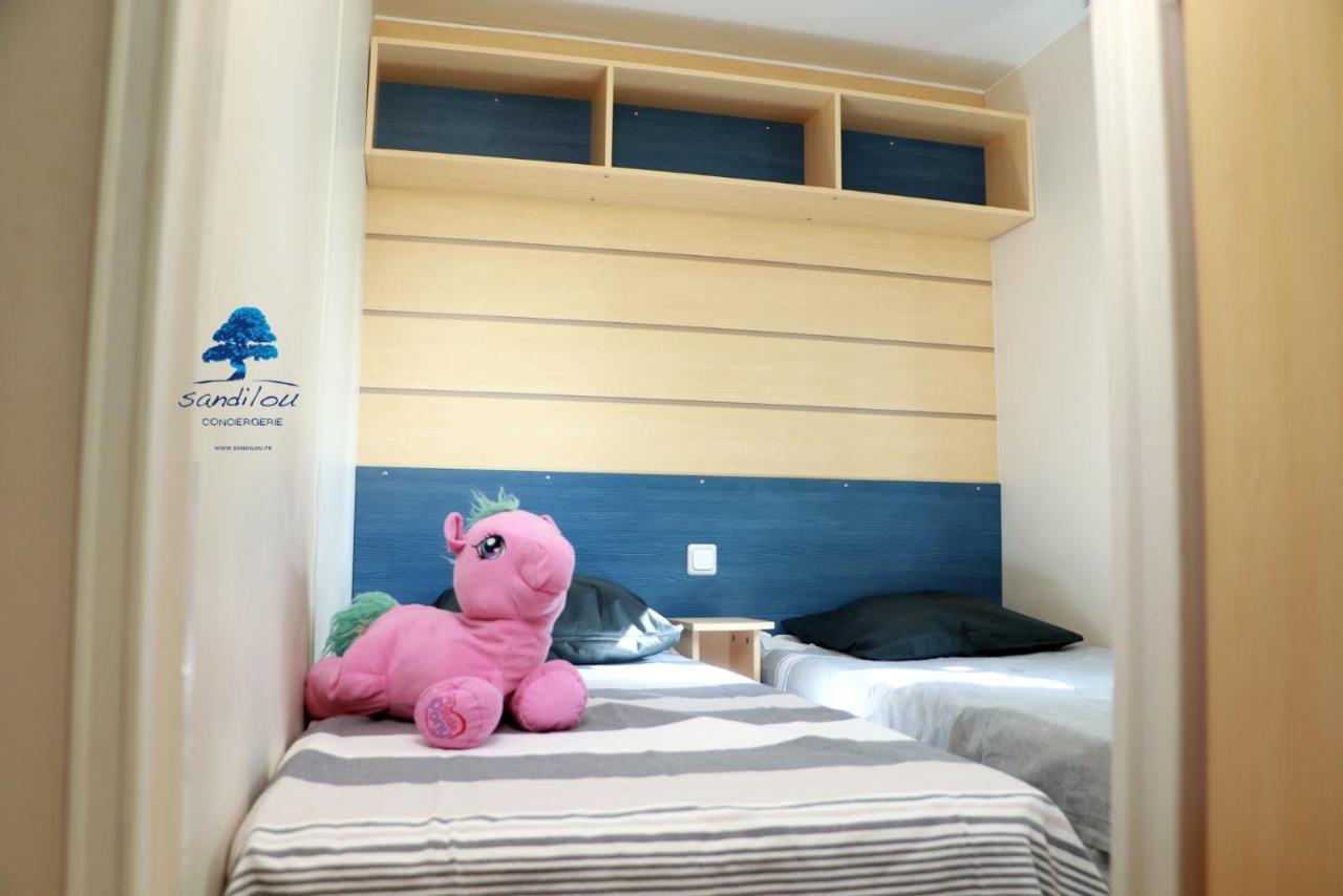 Mobilhome Paradis Bikini Sigean Buitenkant foto