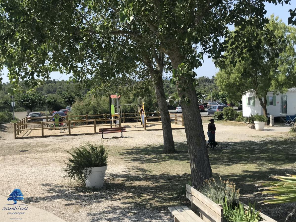 Mobilhome Paradis Bikini Sigean Buitenkant foto