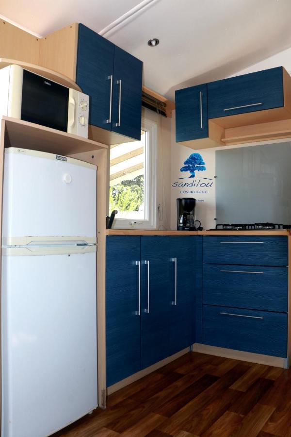 Mobilhome Paradis Bikini Sigean Buitenkant foto