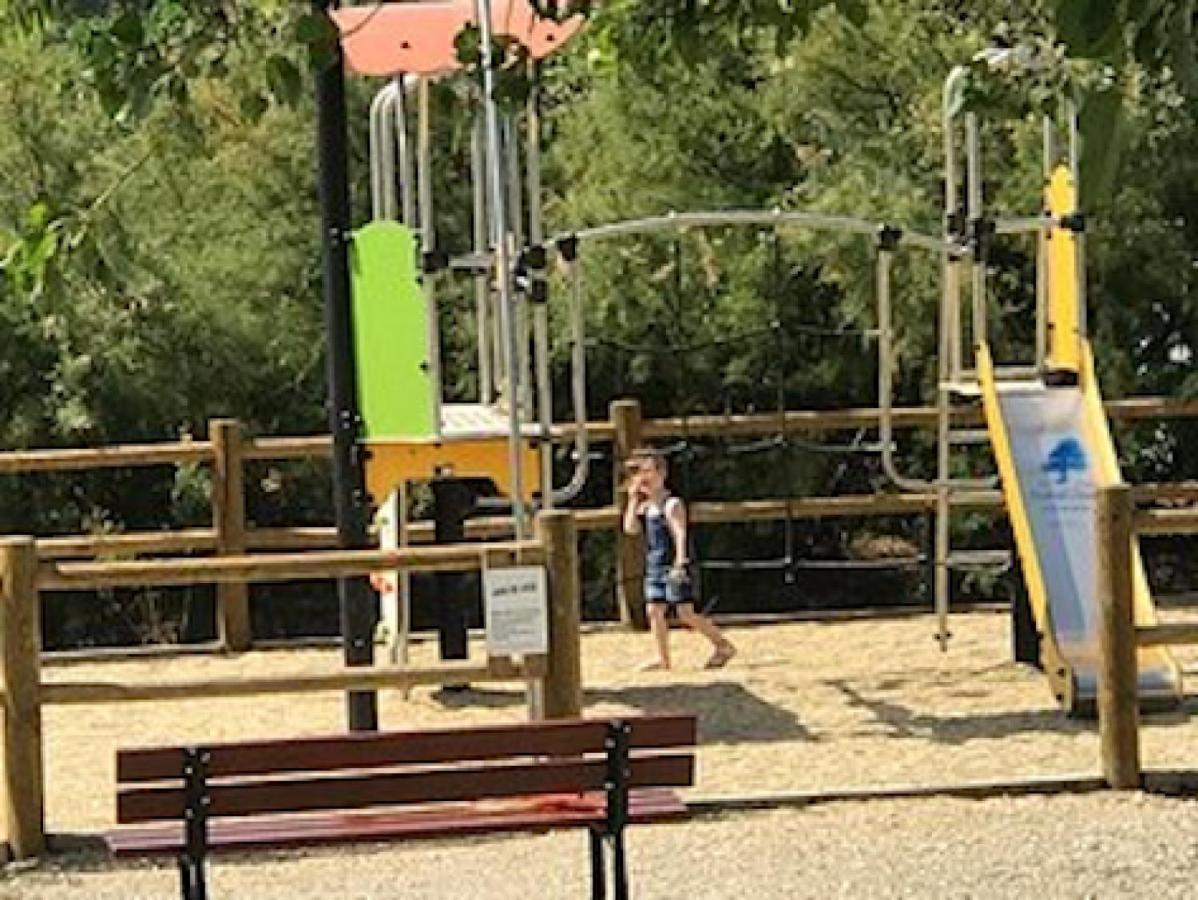 Mobilhome Paradis Bikini Sigean Buitenkant foto
